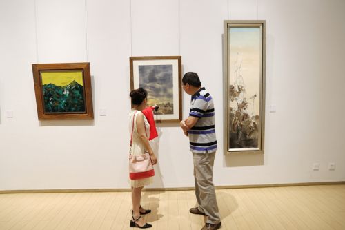 武漢體育中心組織參觀廉政書畫作品展(圖6) 武漢體育中心組織參觀廉政書畫作品展(圖6)